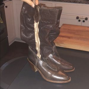 Diesel slouch boots Sz 38